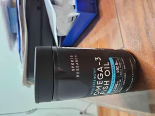 Ảnh đánh giá Viên uống Omega 3 Fish Oil Sports Research Triple Strength - Tốt cho tim mạch và hỗ trợ chức năng não bộ 150 viên