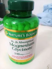 Ảnh đánh giá Viên uống bổ sung Magie Glycinate 240 mg Nature's Bounty, 180 viên - Hỗ trợ sức khỏe tim mạch và giấc ngủ sâu.