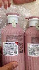 Ảnh đánh giá (Hàng nhập khẩu) Cặp dầu gội xả phục hồi Biotin & Collagen Essence Voudioty hồng