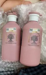 Ảnh đánh giá (Hàng nhập khẩu) Cặp dầu gội xả phục hồi Biotin & Collagen Essence Voudioty hồng