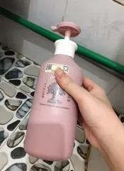 Ảnh đánh giá (Hàng nhập khẩu) Cặp dầu gội xả phục hồi Biotin & Collagen Essence Voudioty hồng