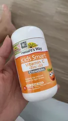 Ảnh đánh giá Viên Nhai Bổ Sung Vitamin C + Kẽm + D3 Nature's Way Cho Bé - Hỗ Trợ Tăng Cường Sức Khỏe Và Đề Kháng, Hương Vị Cam Ngon, Dành Cho Trẻ Từ 2 Tuổi