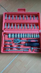 Ảnh đánh giá Bộ Dụng Cụ Mở Bu Lông Ốc Vít Đa Năng 46 Chi Tiết Thép Không Gỉ - Sửa Chữa Xe Máy, Ô Tô và Trang Trí Nhà Cực Tiện Lợi