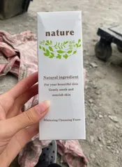 Ảnh đánh giá Sữa Rửa Mặt Dưỡng Sáng Da Naris Nature Whitening 100g - Sản Phẩm Nhật Bản Giúp Làm Sạch Sâu Và Cung Cấp Dưỡng Chất Cho Da Mịn Màng