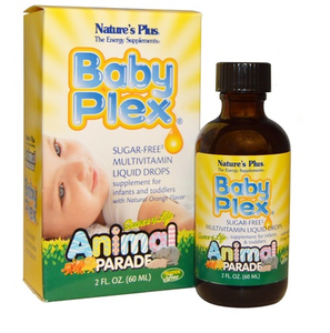 [Date T7/2022] Vitamin Tổng Hợp Cho Trẻ Baby Plex Hãng Nature’s Plus Dạng Nước
