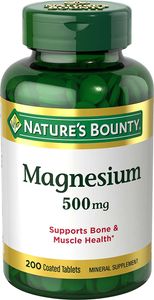 Viên uống Nature's Bounty Magnesium 500mg