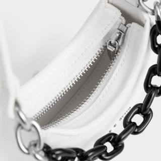 Koi Chain Handle Mini Bag - Black