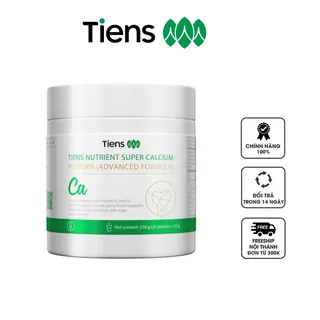 Bột uống hỗ trợ bổ sung canxi Tiens Nutrient Super Calcium Powder