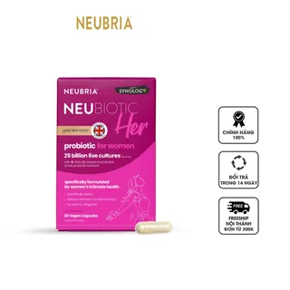 Men vi sinh Neubria NeuBiotic Her cho phụ nữ