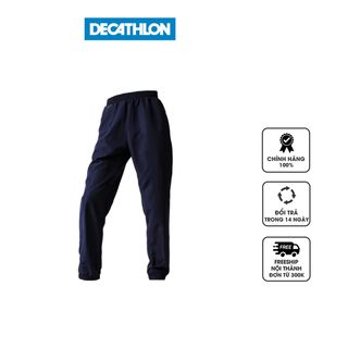 Quần dài chạy bộ nam Decathlon Kalenji Dry 100 màu xanh navy