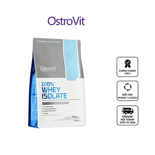 Bột uống hỗ trợ tăng cơ Ostrovit 100% Whey Isolate