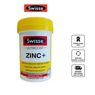 Viên uống kẽm Zinc+ Swisse của Úc