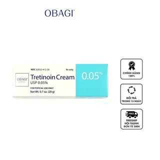 Kem hỗ trợ cải thiện mụn, nám Obagi Tre USP 0.05% chính hãng