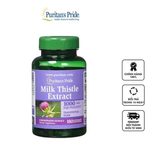 Milk Thistle Extract hãng Puritan Pride 1000 mg