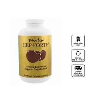 Viên uống Hep - Forte Marlyn hỗ trợ cải thiện chức năng gan