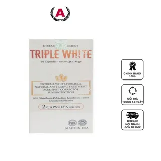 Viên uống hỗ trợ trắng da Dietary Supplement Triple White