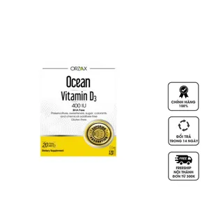 Xịt ORZAX Ocean Vitamin D3 400 IU