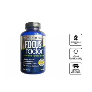 Viên uống Focus Factor Nutrition for the Brain của Mỹ