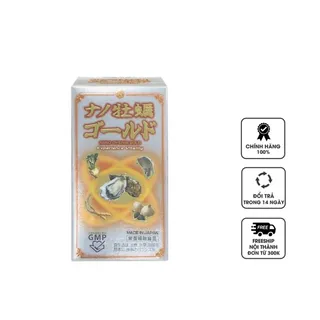 Viên uống tinh chất hàu Nano Oyster Gold Nichiei Bussan