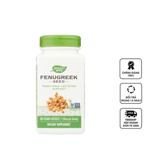 Viên uống Fenugreek Seed của Mỹ chính hãng