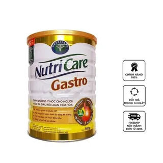 Sữa dinh dưỡng Nutricare Gastro cho người tiêu hóa kém