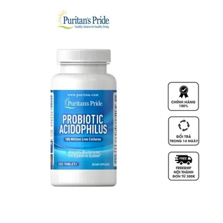 Men vi sinh Probiotic Acidophilus Puritan's Pride
