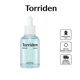 Serum hỗ trợ cấp nước phục hồi da Torriden Dive-in