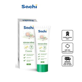 Kem đa năng Sachi dưỡng ẩm giảm hăm tã cho bé từ 0m+