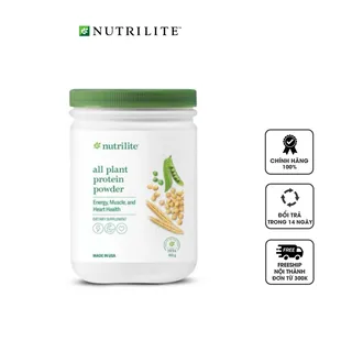 Nutrilite All Plant Protein Powder hỗ trợ bổ sung đạm thực vật