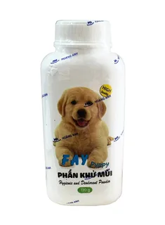 Phấn tắm khô, khử mùi cho chó mèo Fay Puppy