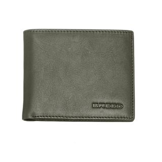 Ví nam Breed Locke Genuine Leather Bi-Fold Wallet Olive