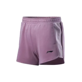 Quần shorts nữ Li-ning AKSR110-3 màu tím sẫm