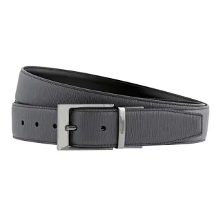 Thắt lưng Bally Men's Seret Grey Belt Brand Size 110cm 6232330