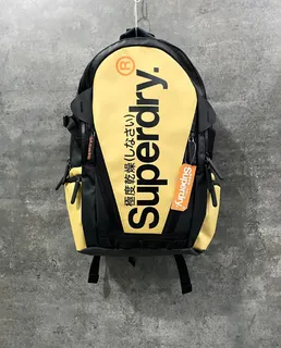 Balo unisex Superdry Only Tarp Backpack Black/Yellow Bls-06