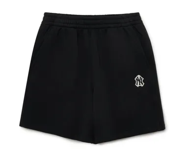 Quần shorts MLB Basic Small Logo 5 New York Yankees 3ASPB0133-50BKS màu đen