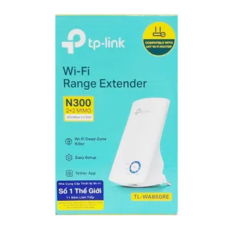 Bộ mở rộng sóng wifi TP-Link TL-WA850RE chuẩn N 300Mbps