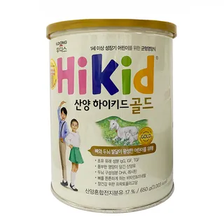 Sữa dê Hikid Gold - Hỗ Trợ Tăng Chiều Cao Cho Bé 1-9 Tuổi