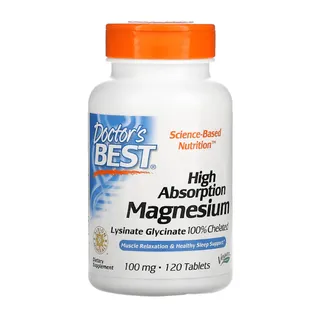 Doctor's Best High Absorption Magnesium hỗ trợ bổ sung magie