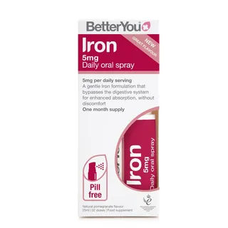 Xịt hỗ trợ bổ sung sắt Iron Daily Oral Spray của Anh