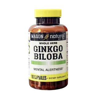 Viên uống Ginkgo Biloba 500mg Mason Natural của Mỹ
