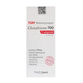 Huyết thanh trắng da 7day Whitening Program Glutathione 700 V-ample