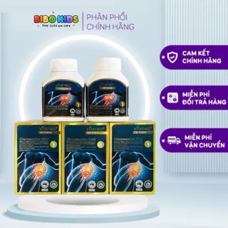 Viên bổ khớp xương sụn Vitatree Glucosamine 1500 plus Shark Cartilage