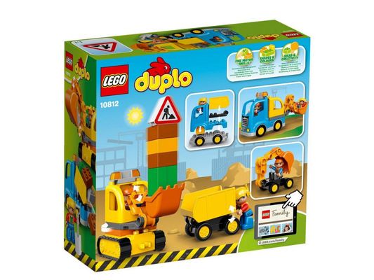 Đồ chơi xếp hình Lego xe máy xúc - Lego Duplo 10812