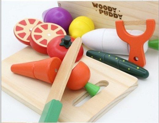 Bộ đồ chơi cắt hoa quả bằng gỗ Woody Puddy 0142