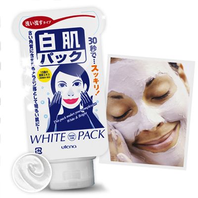 Mặt nạ trắng da Utena White Pack ngọc trai và thảo dược
