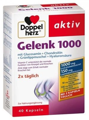 Viên hỗ trợ khớp của Đức Doppelherz Aktiv Gelenk 1000