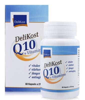 Viên uống hỗ trợ tim mạch Delikost Q10 + Vitamine