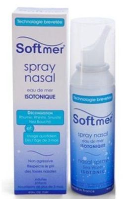 Xịt mũi Softmer Nasal Spray nước biển sâu của Pháp