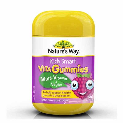 Kẹo Vita Gummies Nature's Way hỗ trợ bổ sung vitamin và rau quả