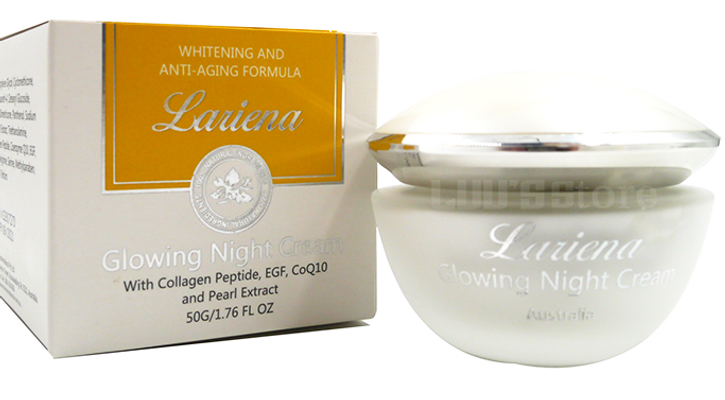 Kem dưỡng trắng da ban đêm Lariena Glowing Night Cream